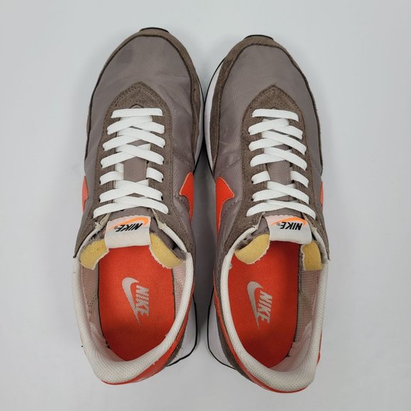 Nike Waffle Trainer 2 Men's Gray Orange Athletic Shoes DH1349-002 US Size 11.5 - Picture 5 of 8